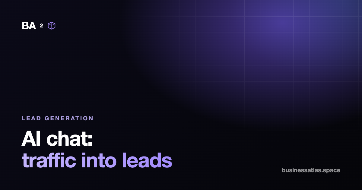 AI Chat on Your Website: Turning Traffic into Leads