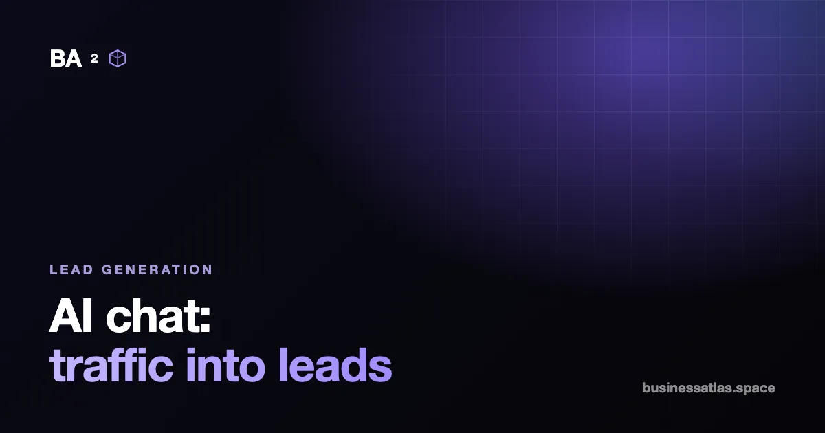 AI Chat on Your Website: Turning Traffic into Leads