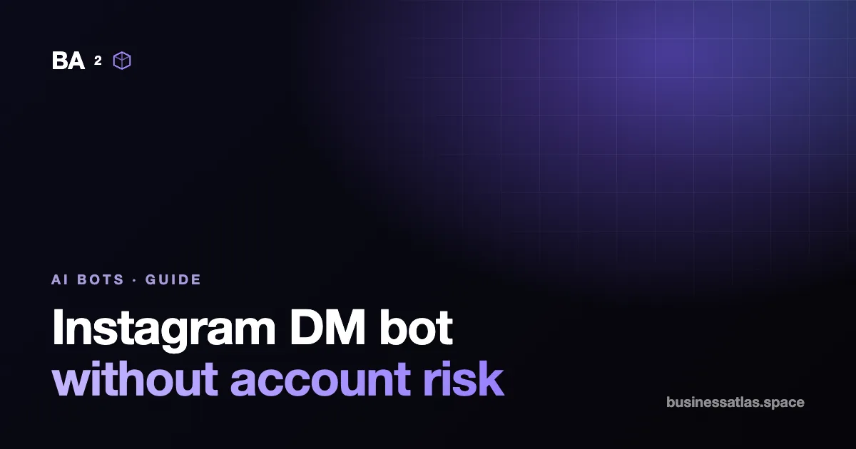 AI bot for Instagram Direct: how to set it up without losing your account