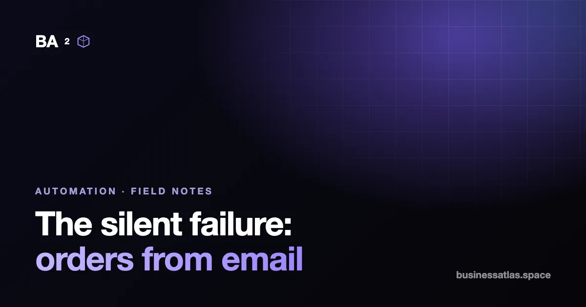 The silent failure: how not to lose email orders and money in your reports