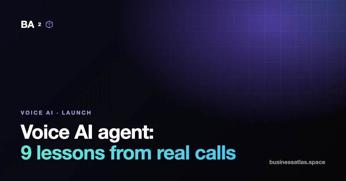 How to launch a voice AI agent: 9 lessons from real calls